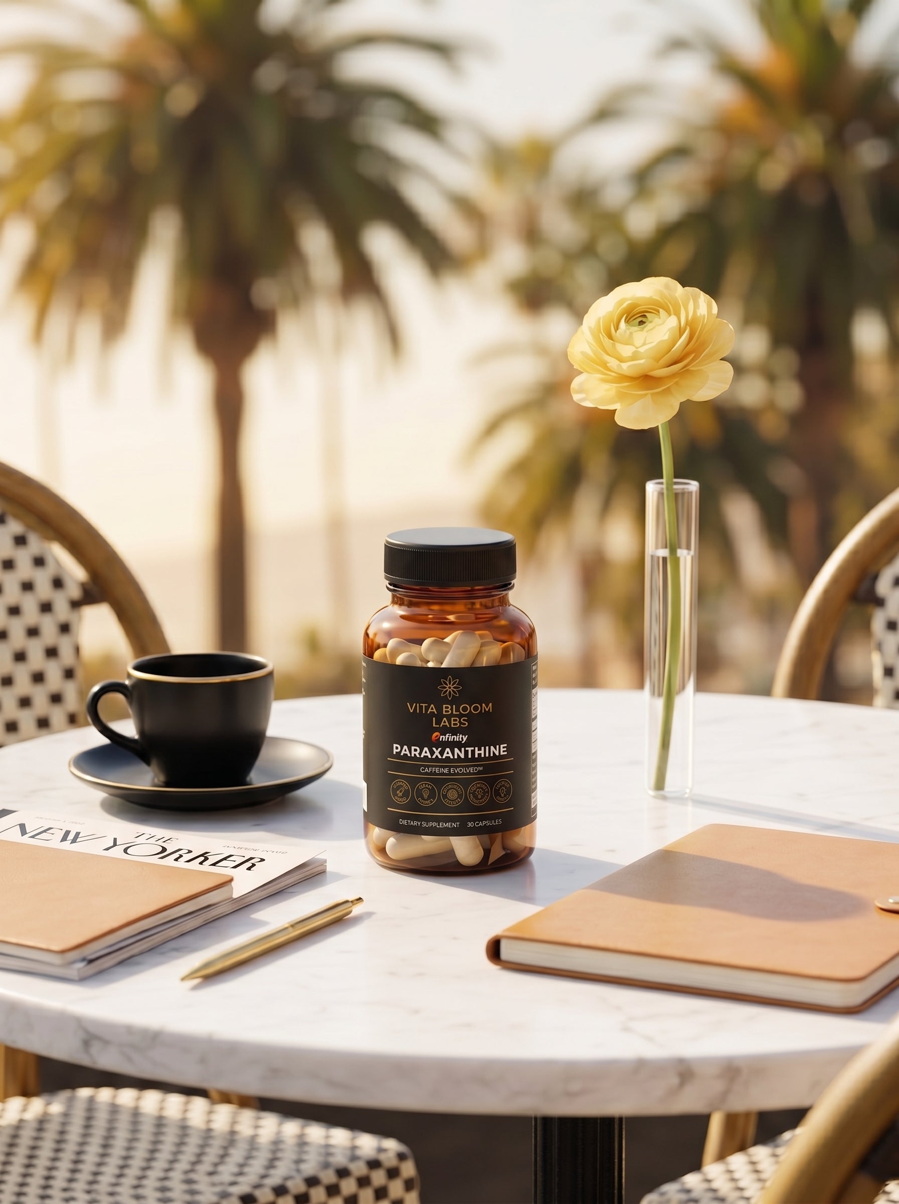 Paraxanthine vs Caffeine: The Difference, Explained | The Honest Dose, Vita Bloom Labs