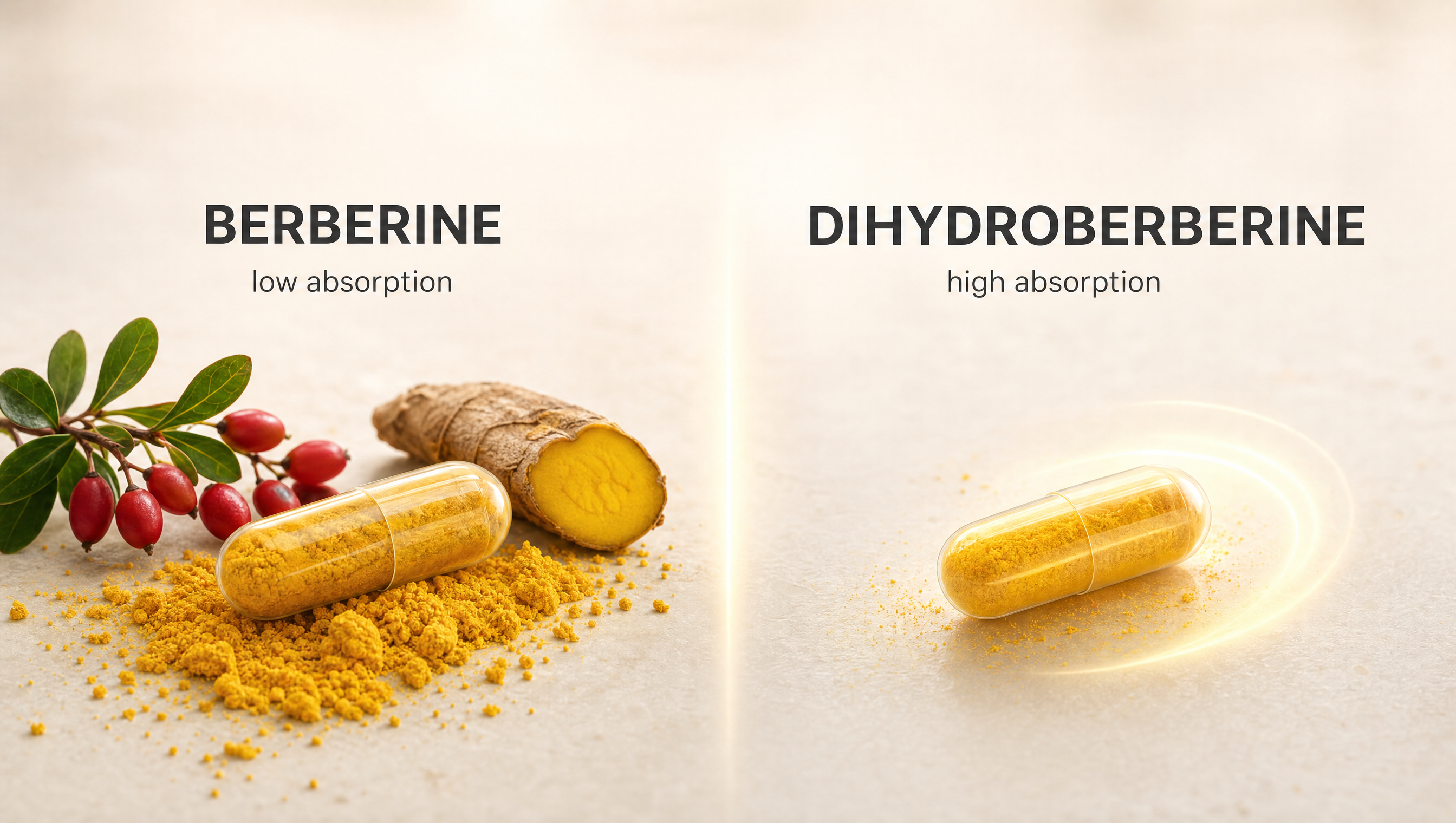 Dihydroberberine vs Berberine: What's the Difference?