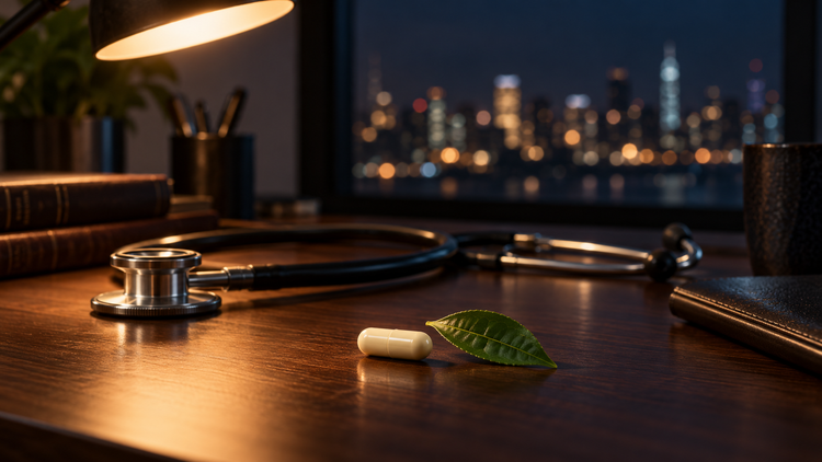 Caffeine and L-Theanine for Long Shifts: A Physician's Guide to d9-Caffeine
